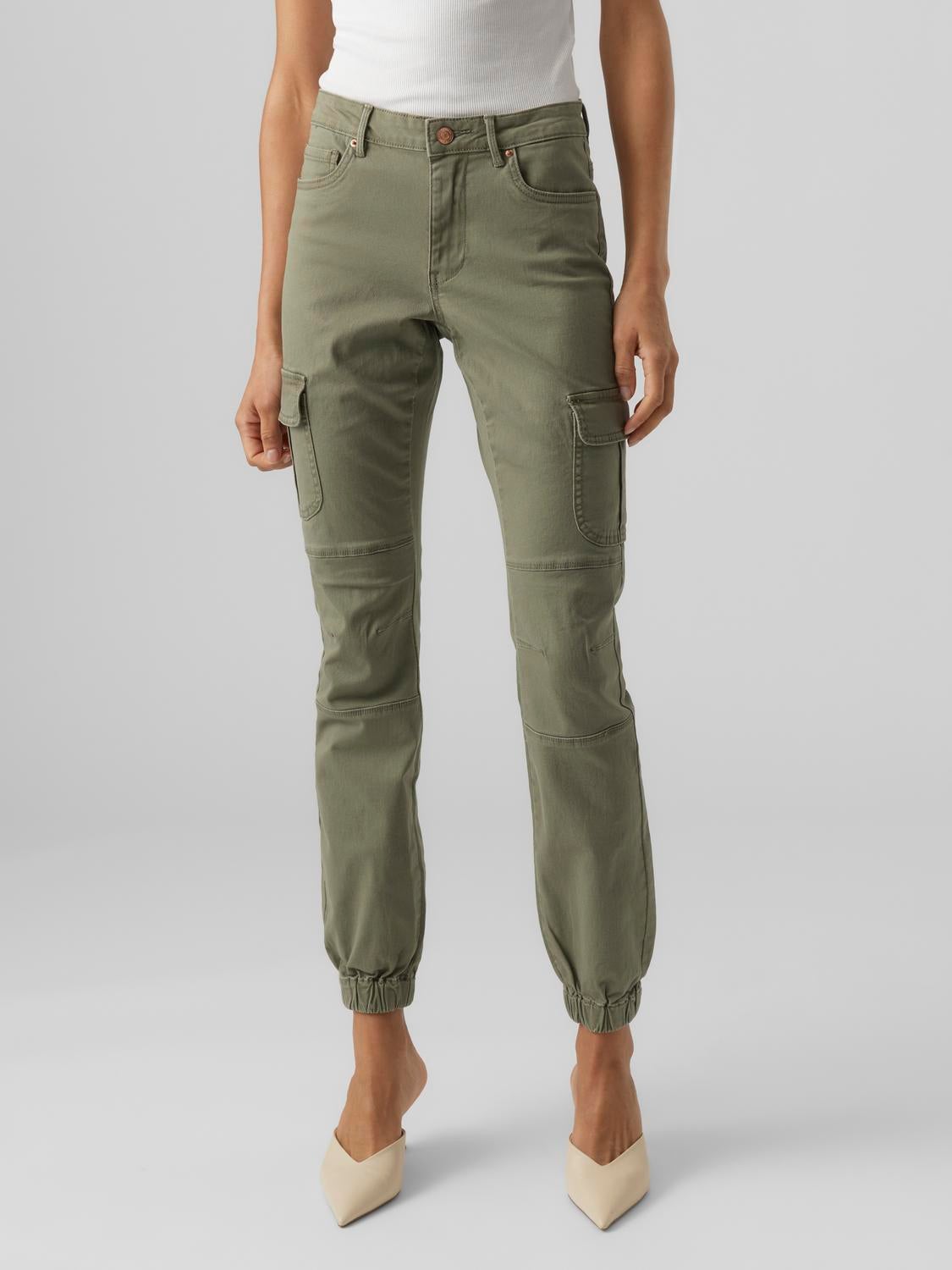 VMIVY Mid Rise Cargohose