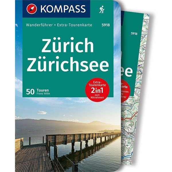 KOMPASS Wanderführer Zürich, Zürichsee - Wanderführer