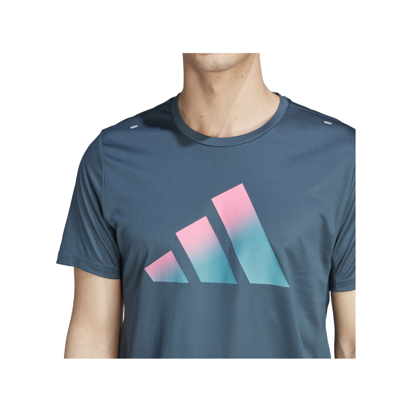adidas Run Icons 3Bar T-Shirt Türkis