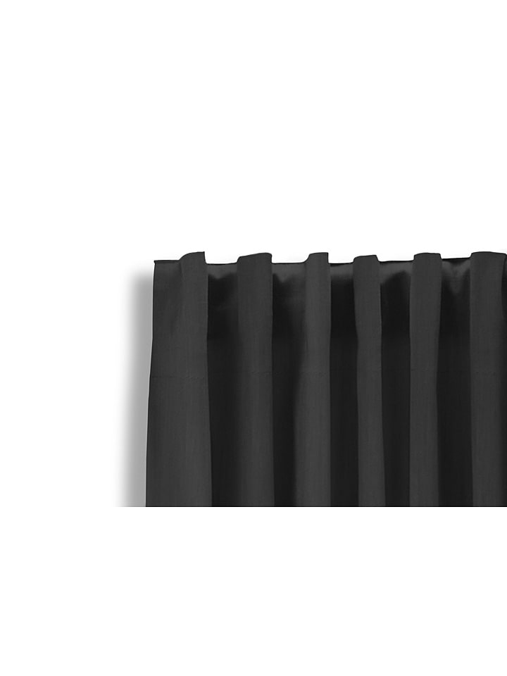 Lifa Living Vorhang in Anthrazit günstig kaufen 150x250 cm