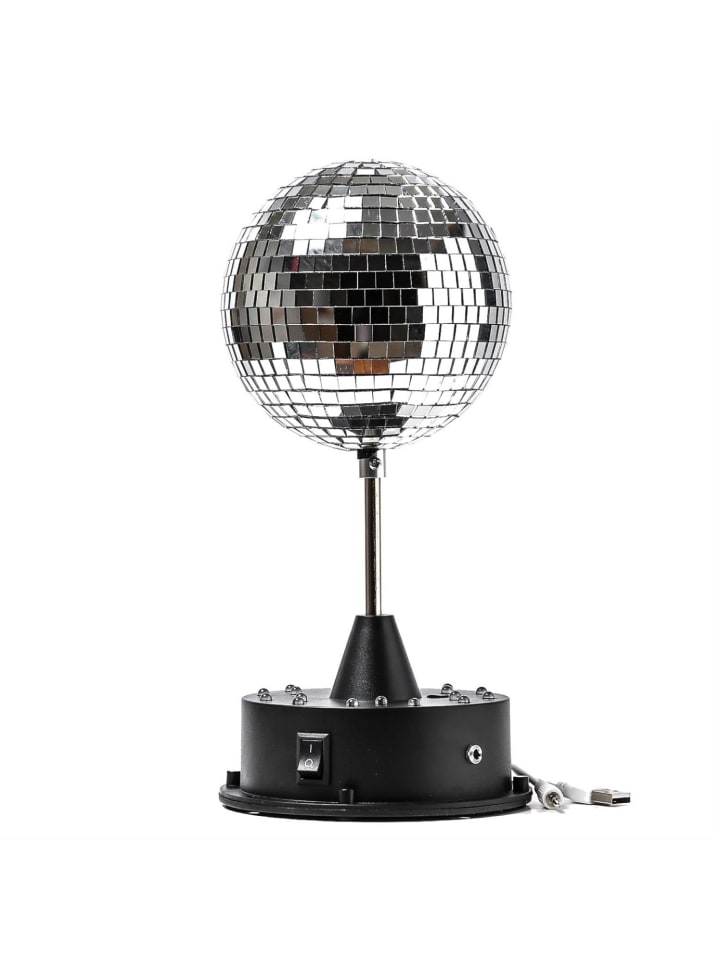 SATISFIRE Discokugel mit Motor und LED Beleuchtung in bunt günstig kaufen onesize