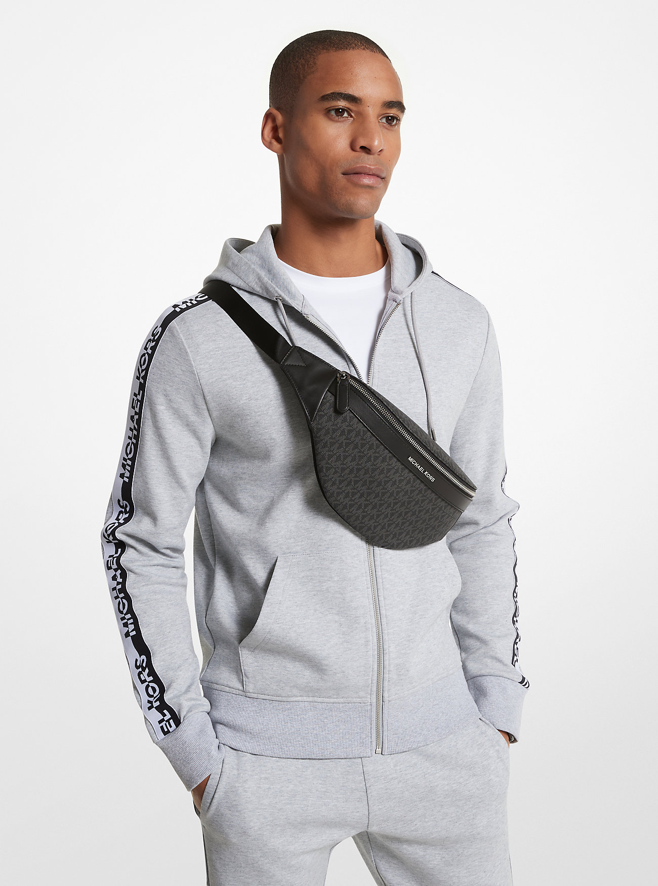 Greyson Logo Sling Pack - BLACK