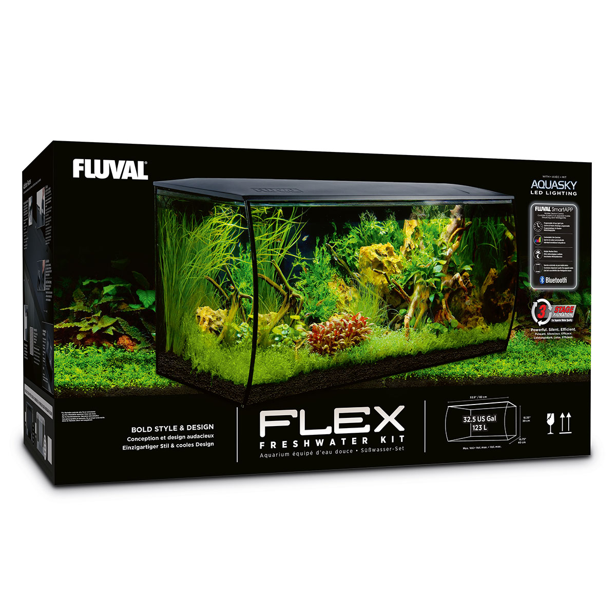 Fluval Aquarium FLEX 123 Liter günstig kaufen