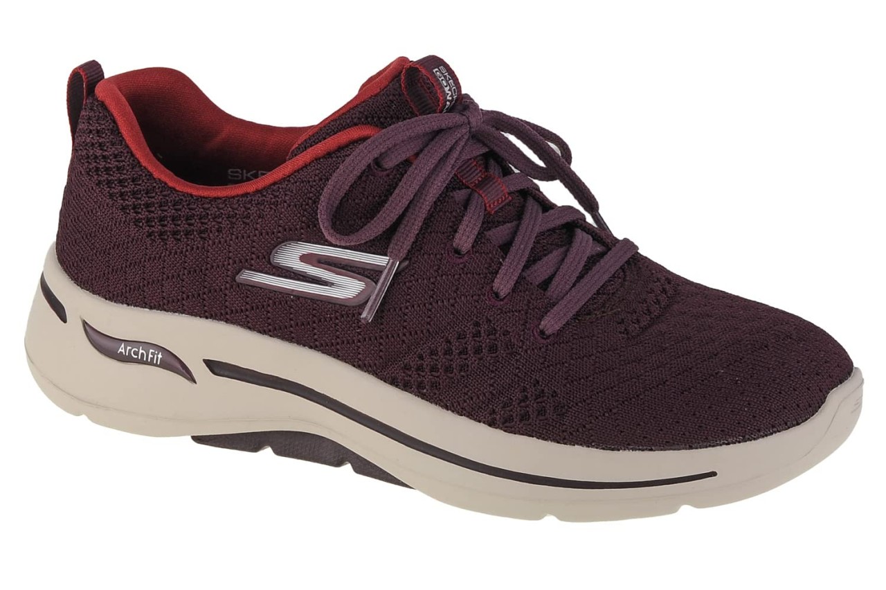 SKECHERS Freizeit Schnürer rot GO WALK ARCH FIT - UNIFY
