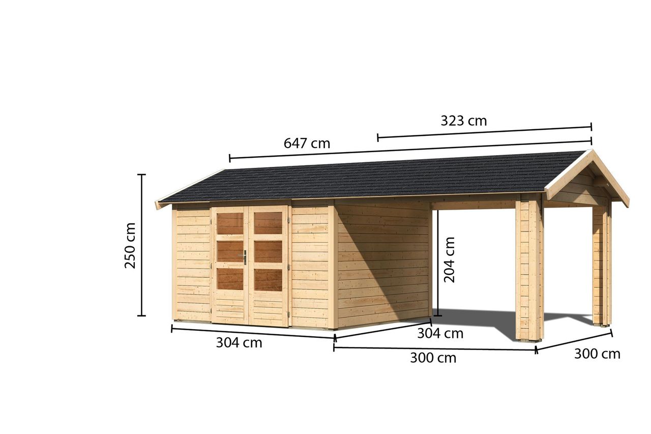 Karibu Gartenhaus 