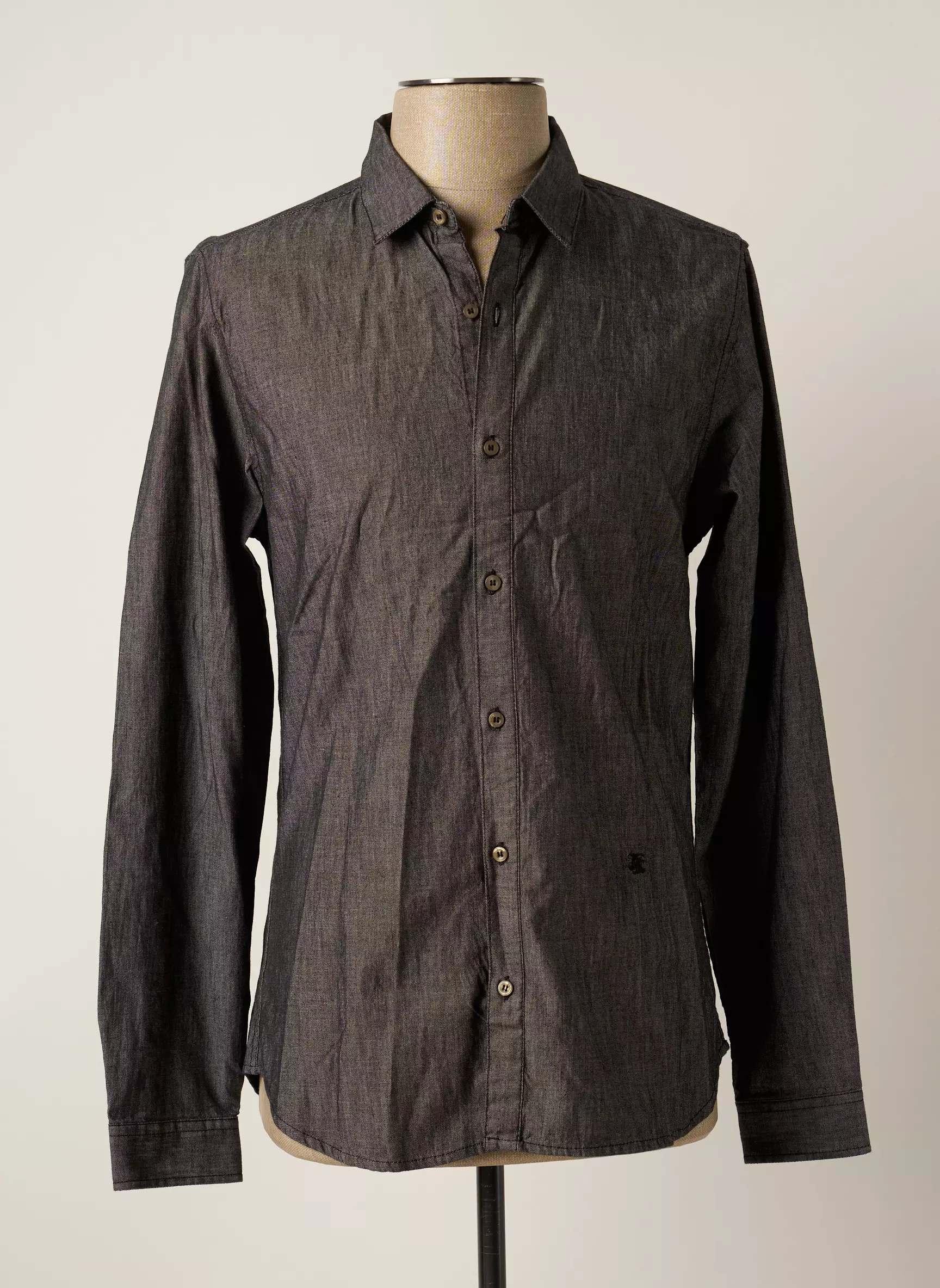 The Kooples Manches Longues Homme couleur gris