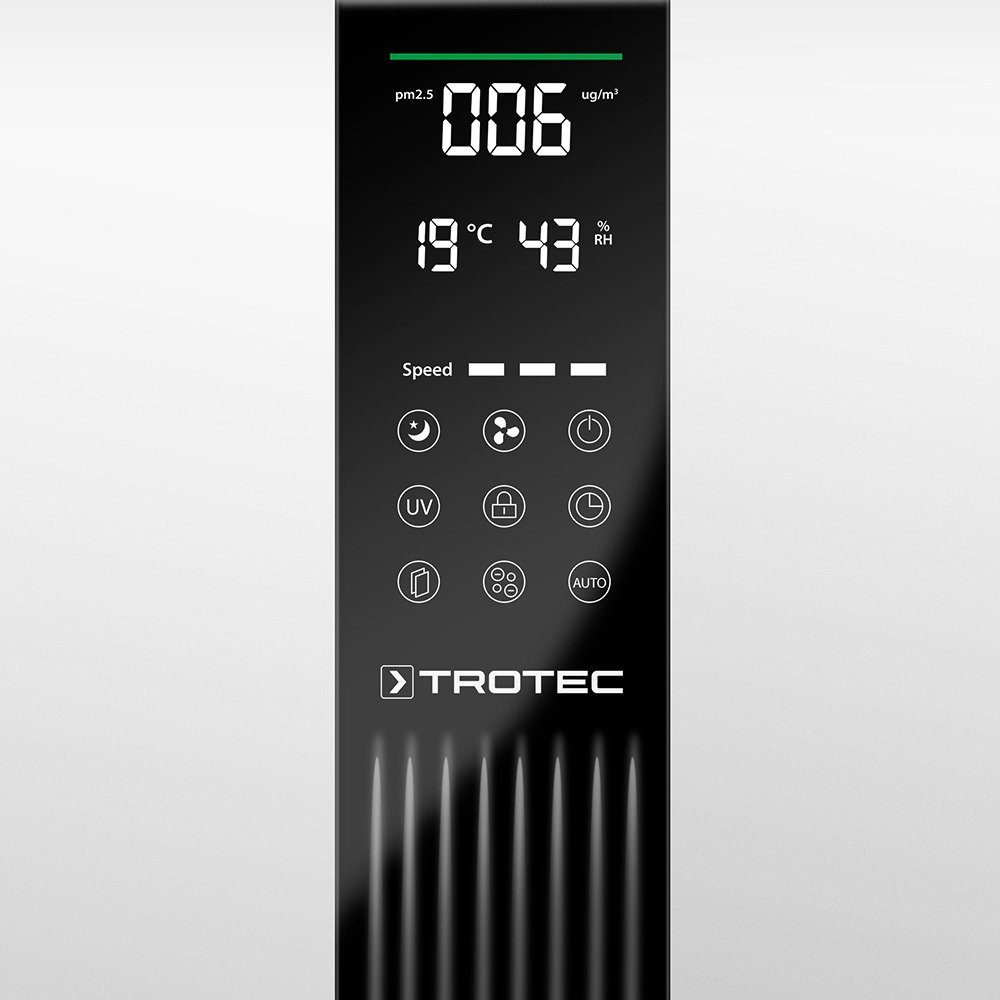 TROTEC Luftreiniger AirgoClean 140 E, für 40 m² Räume