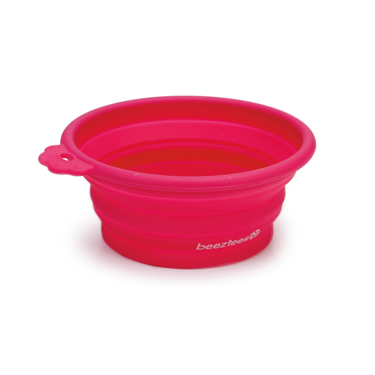 Beeztees faltbarer Silikonnapf rosa 14x12,5cm kaufen bei ZooRoyal