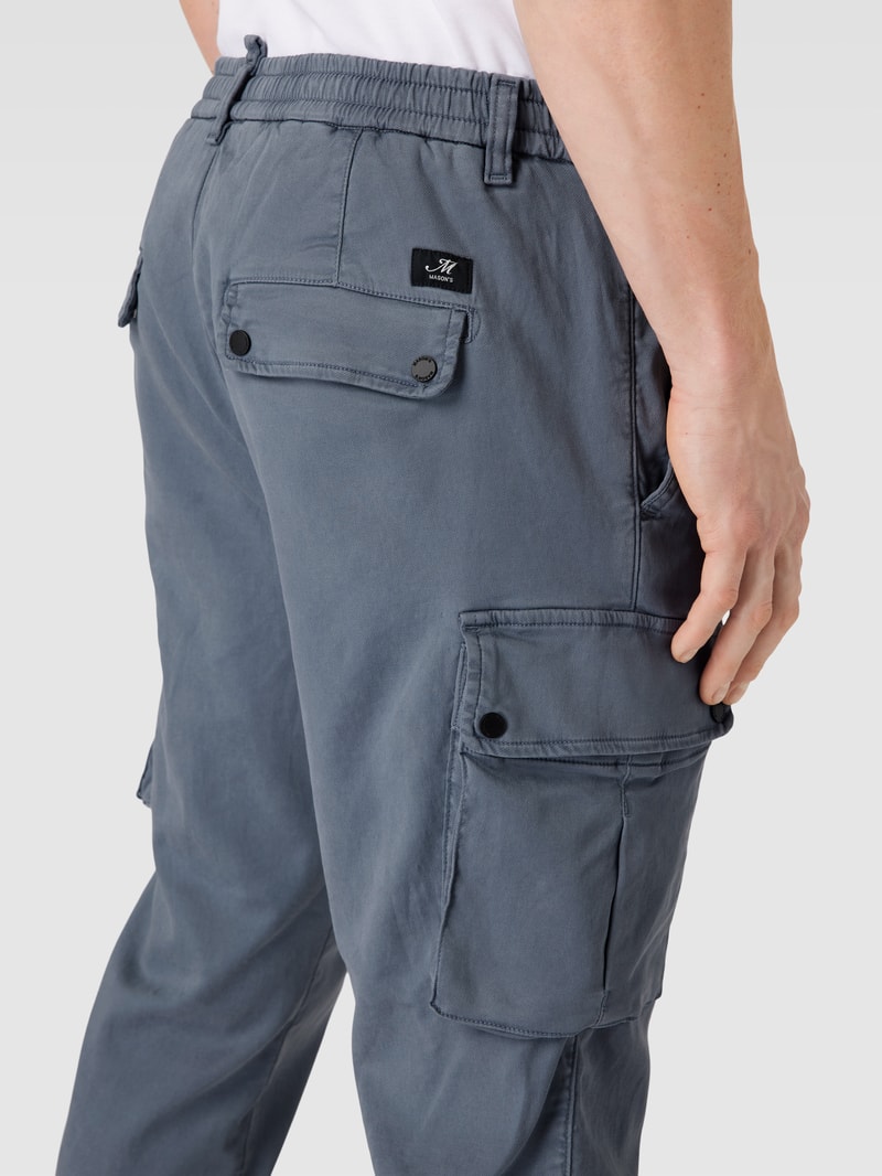 Hose mit Cargotaschen Modell 'Chile' in blau