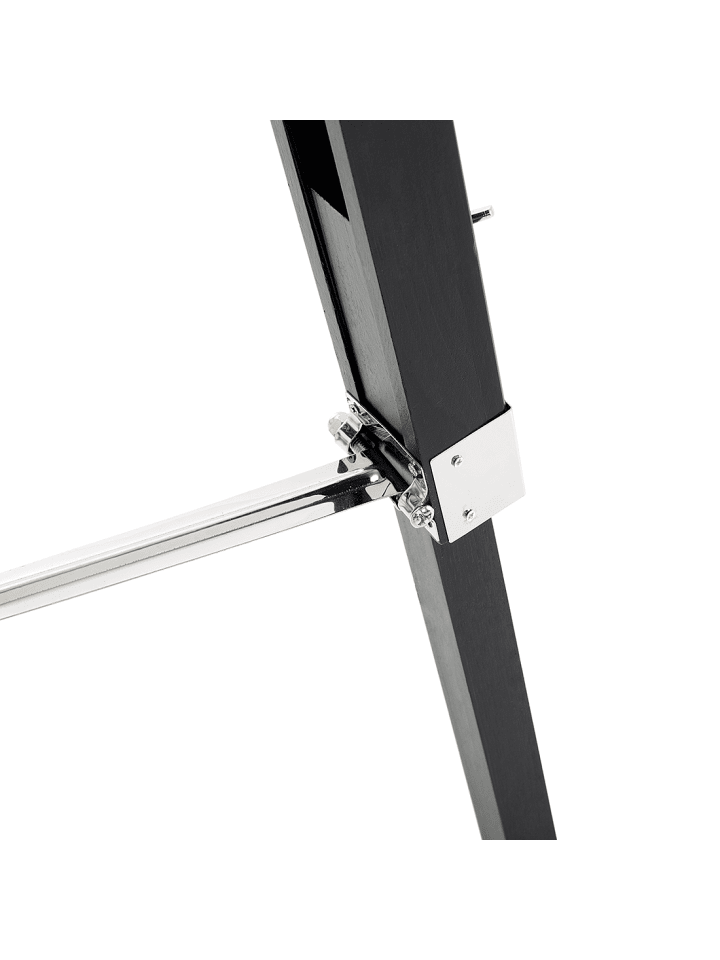 Beliani Stehleuchten MADEIRA in Schwarz/Silber - (W) 68 x (H) 143 x (L) 68 cm günstig kaufen onesize