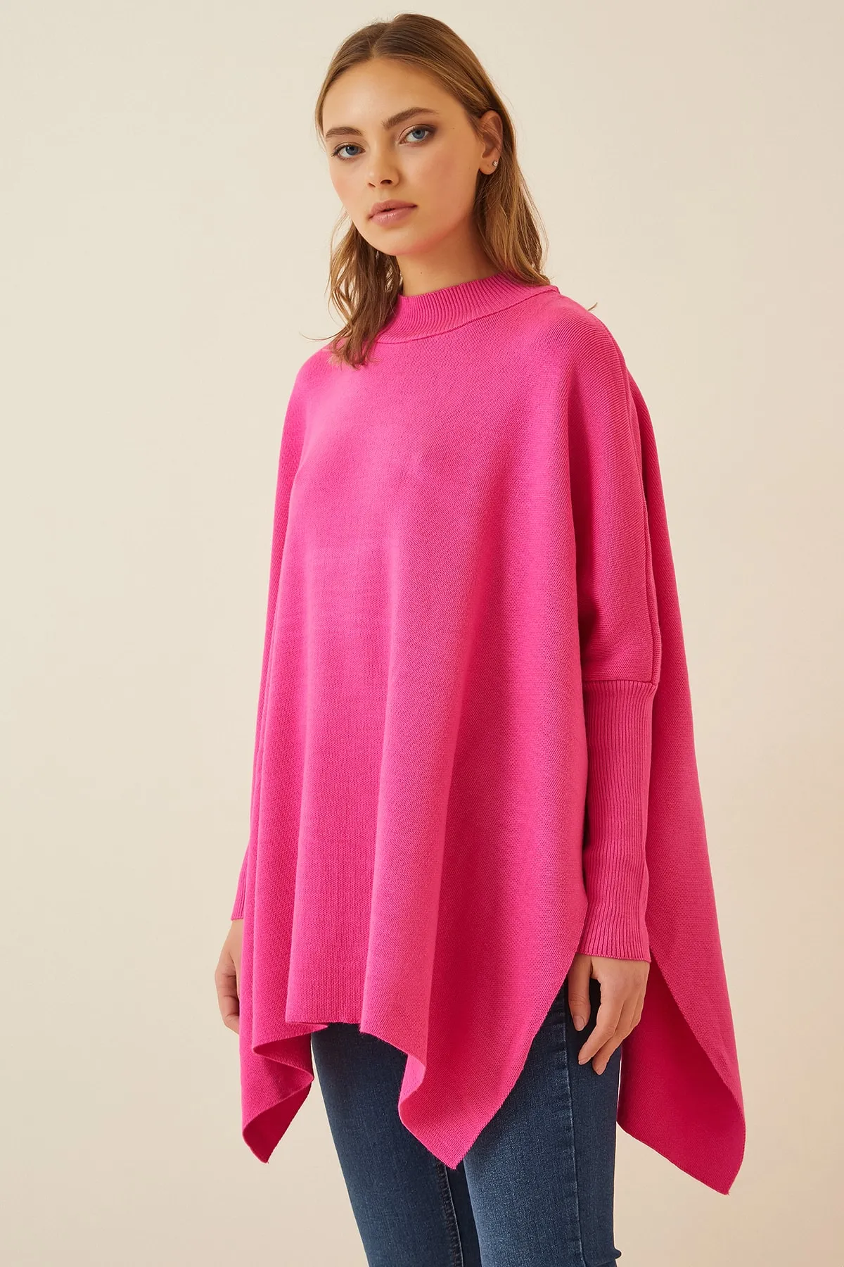 Happiness İstanbul  Pullover - Rosa - Oversized