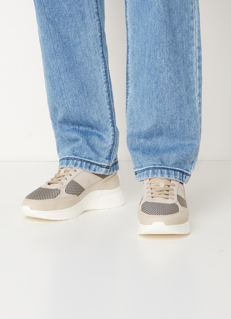 Teniși Filling Pieces Jet Runner din plasă cu detalii din nubuc