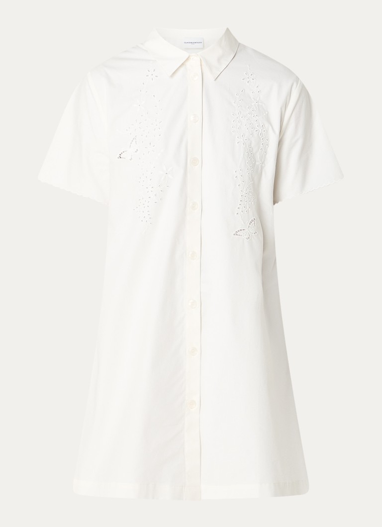 Rochie camasa scurta brodata Claudie Pierlot