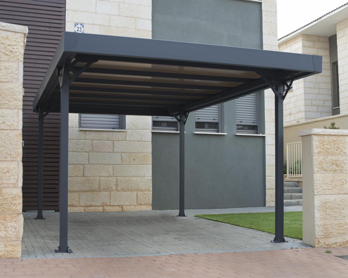 Canopia by Palram Canopia Palram Carport Palma 5000 Grau Bronze