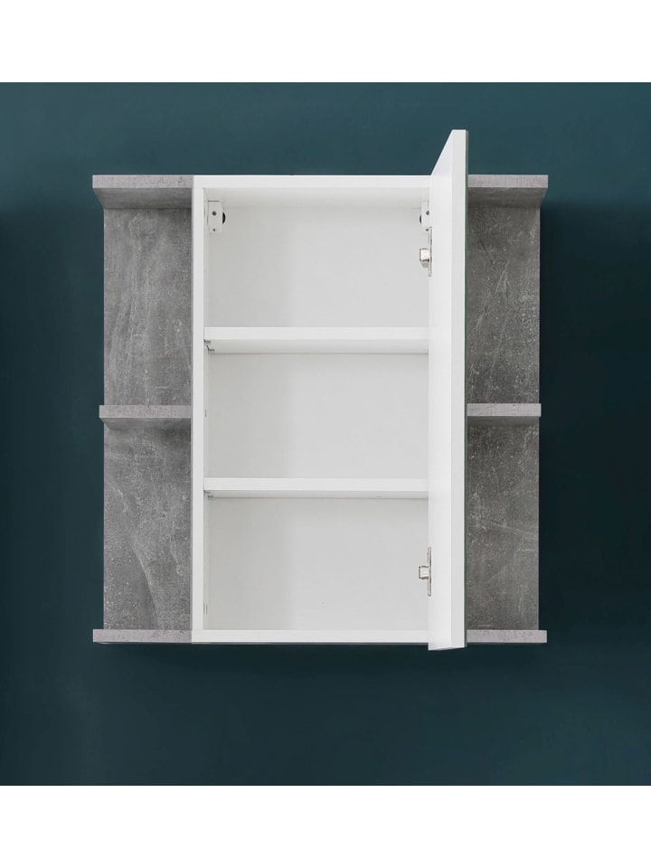 ebuy24 Spiegelschrank NanoBad Beton Dekor 60 x 20 cm günstig kaufen onesize