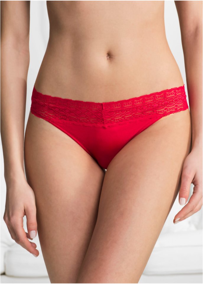 String mit Spitze (5er Pack)
