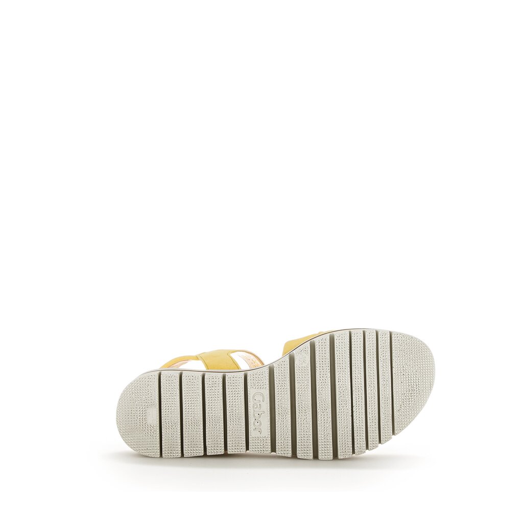 Gabor fashion Plateau Sandale gelb