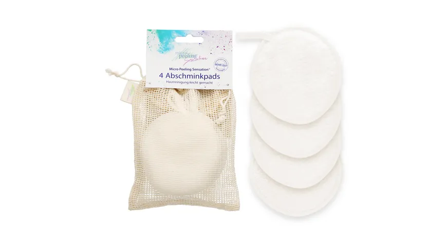 Micro Peeling Sensation Abschminkpads 4er Set