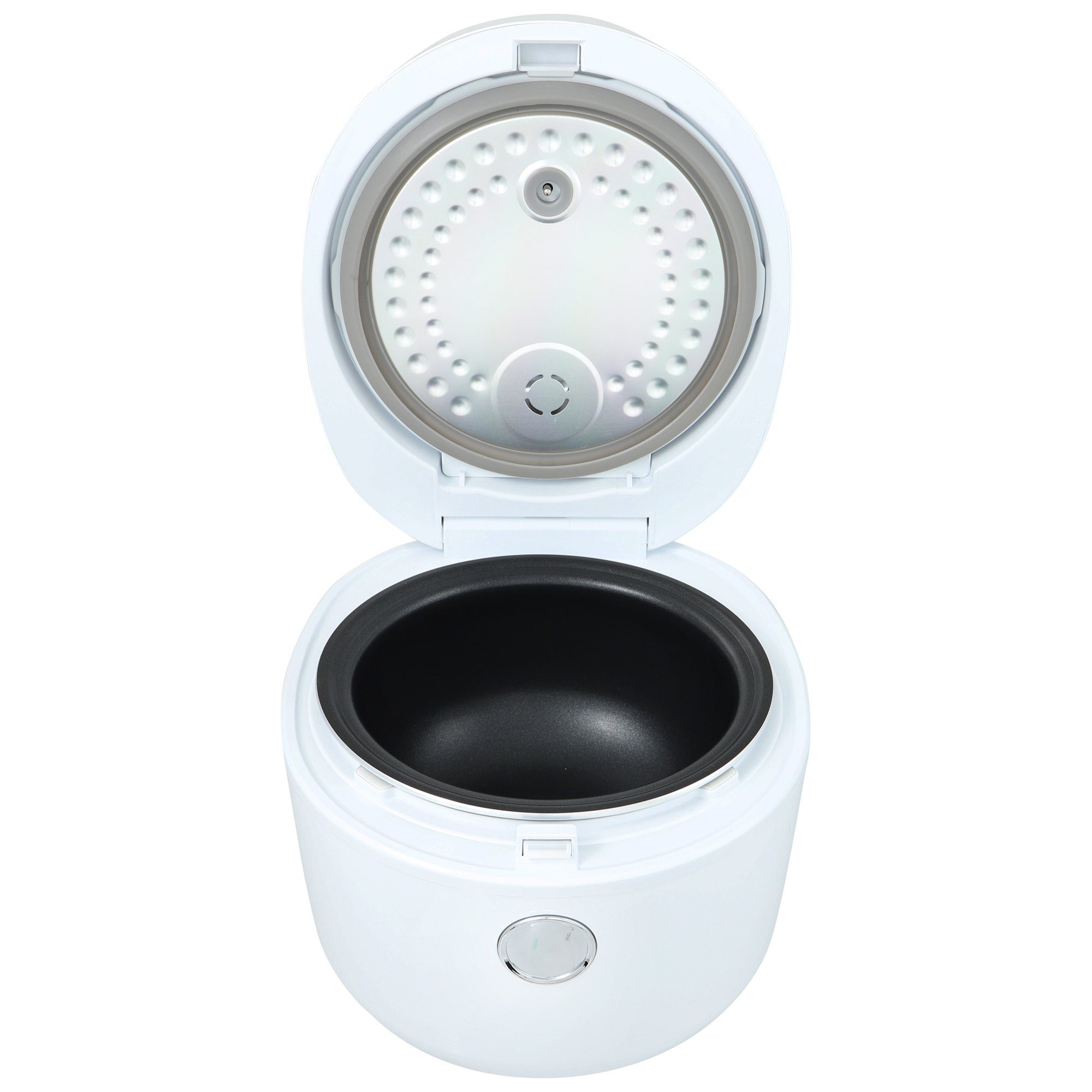KeMar Kitchenware Multikocher KRC-190, 500 W, 1,80 l Schüssel, 12 Programme, Dampfgaraufsatz, Reiskelle, Messbecher, Touch Display