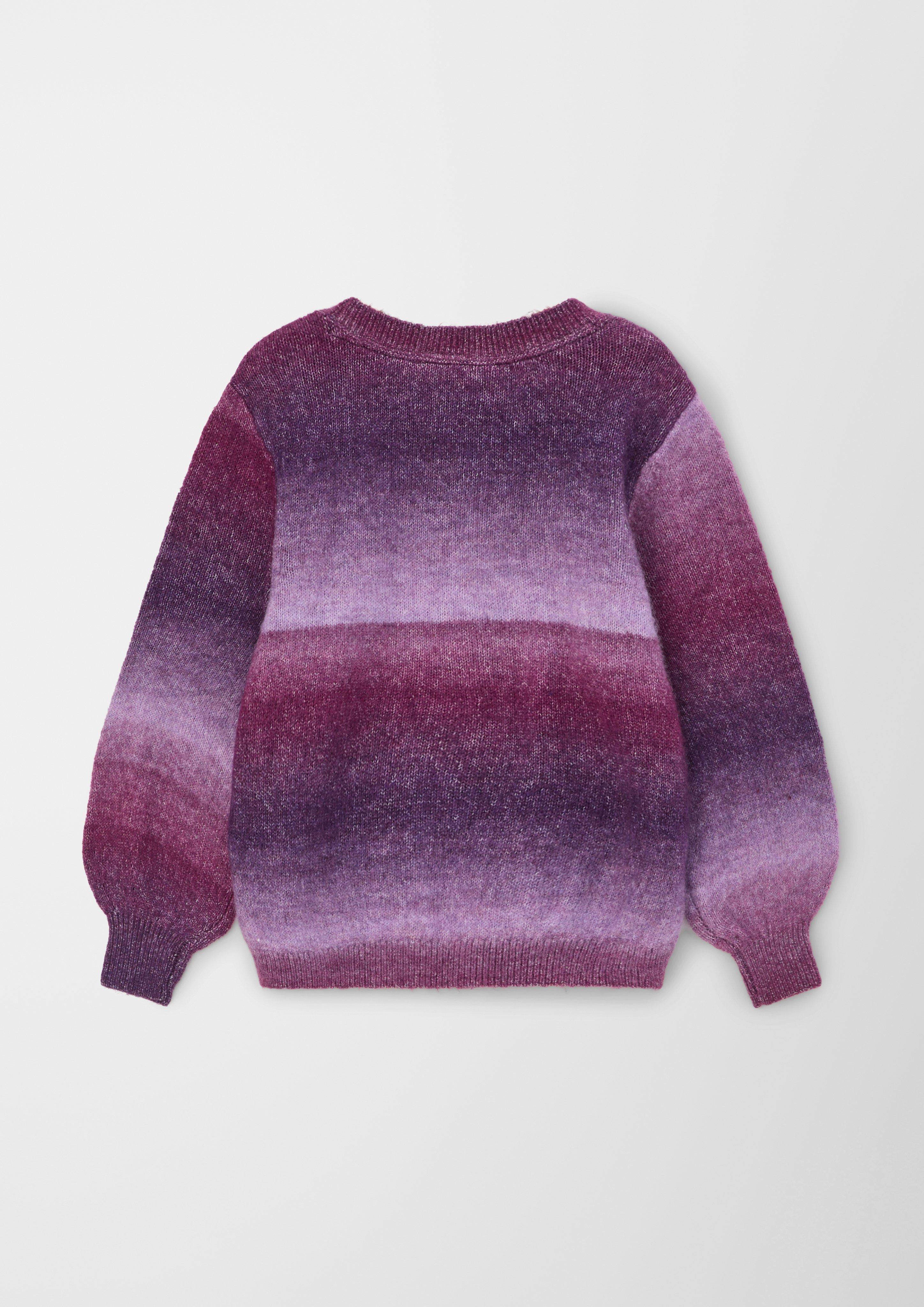 Strickpullover mit Herzapplikation  2122542-47X0