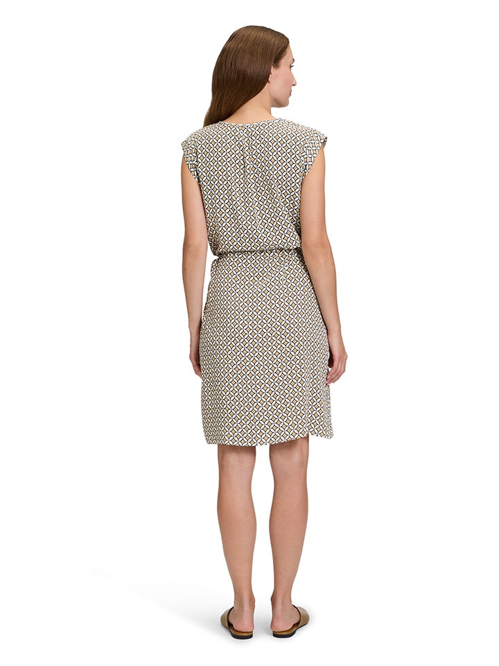 CARTOON Kleid in Weiß/ Gelb günstig kaufen