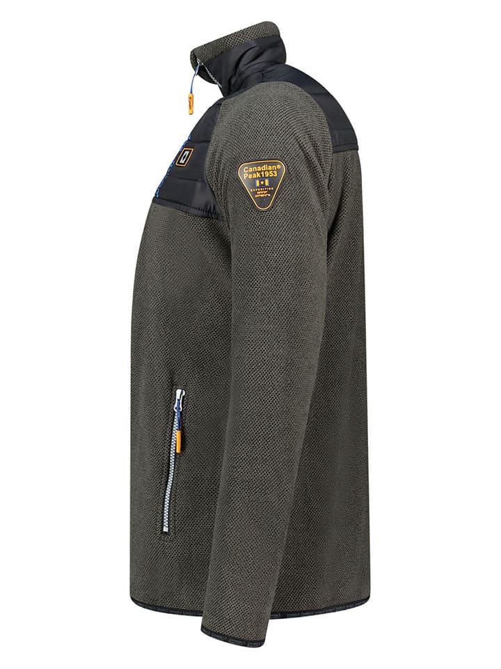 Canadian Peak Fleecejacke in Anthrazit günstig kaufen