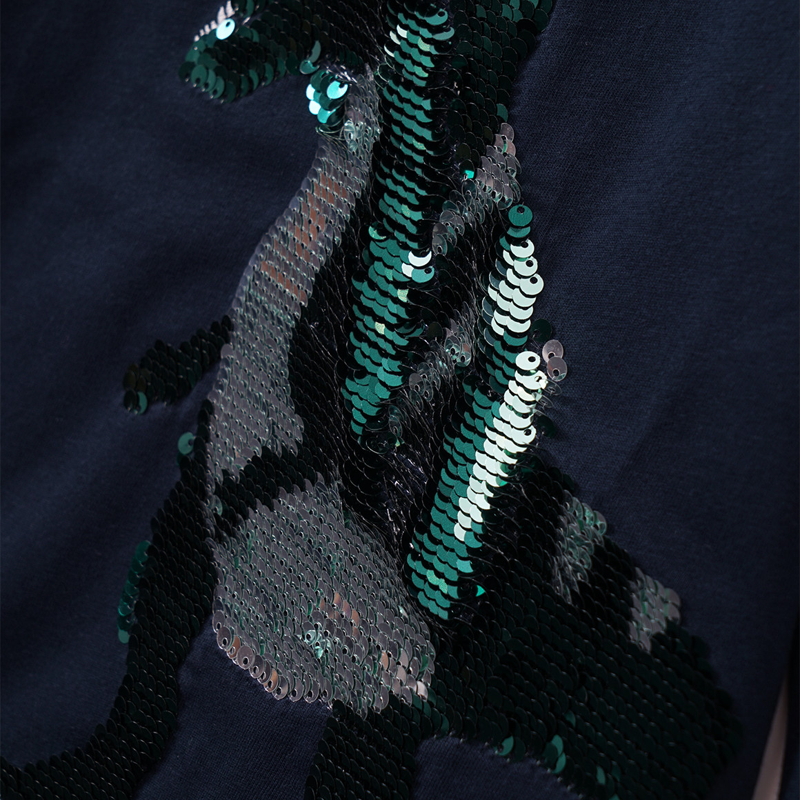 Jungen Langarmshirt mit Wendepailletten