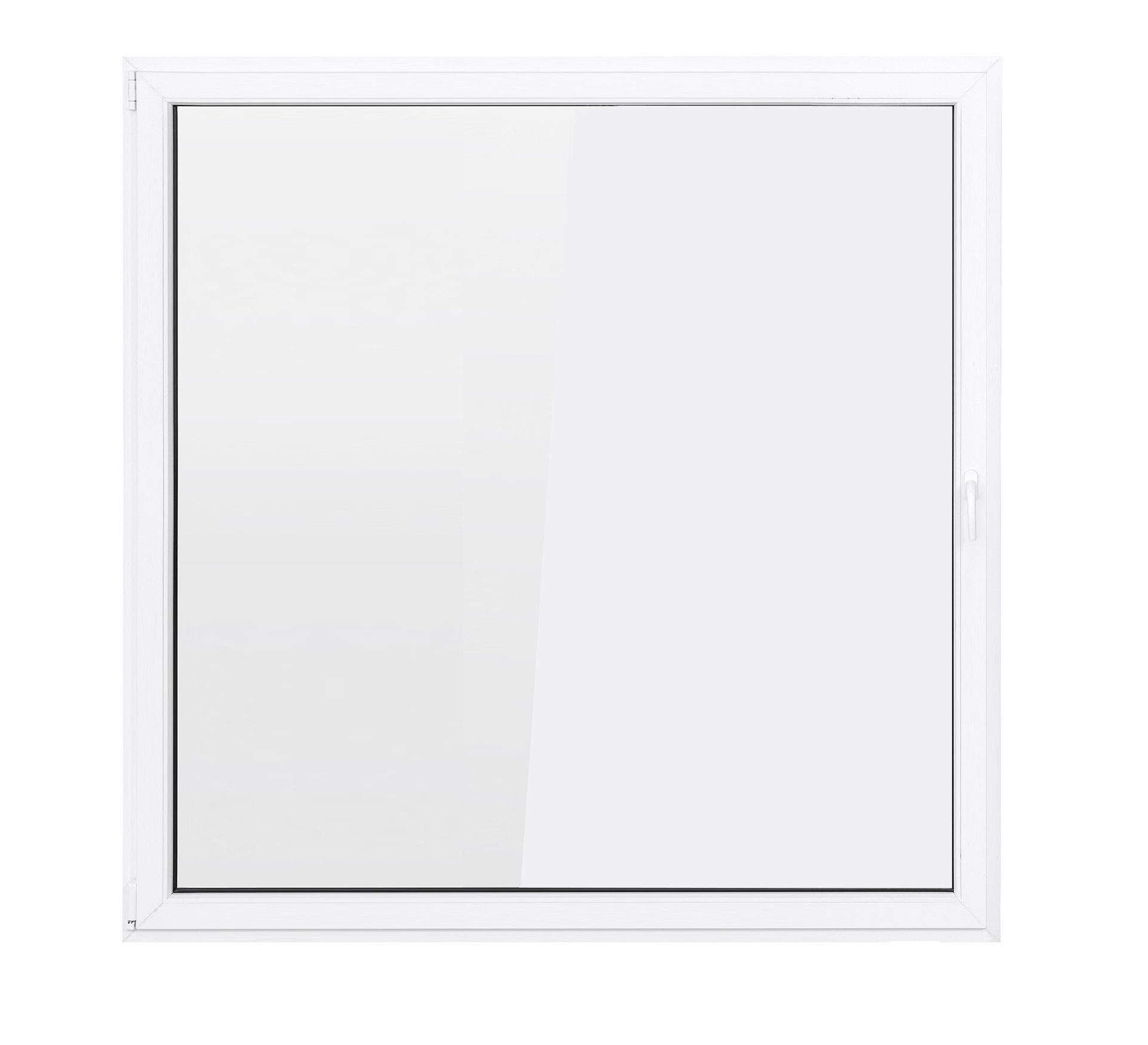 SN DECO GROUP Kellerfenster 1 Flügel 900x900 DIN Dreh-Kipp 2-fach Verglasung weiß 70 mm Profil, (Set), RC2 Sicherheitsbeschlag, Hochwertiges 5-Kammer-Profil