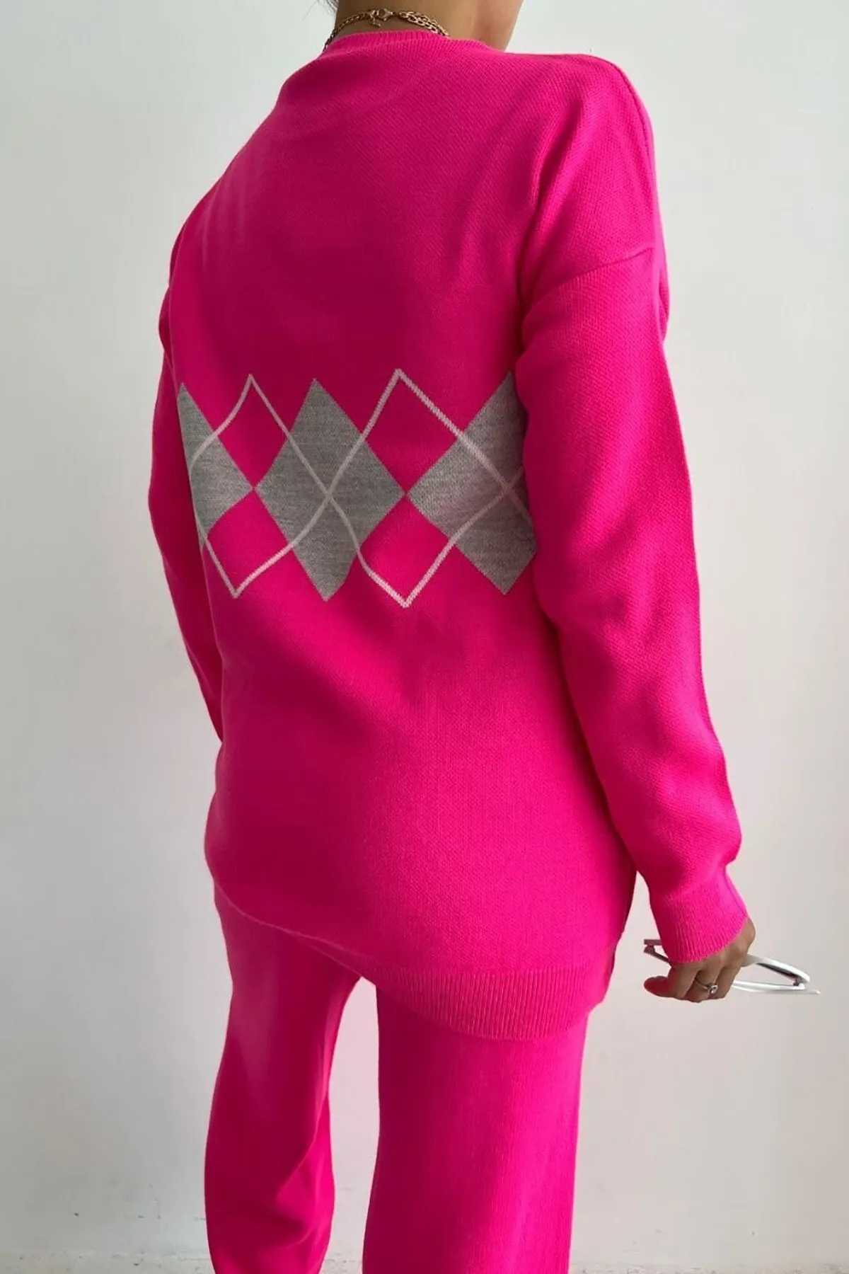 Deafox  Zweiteiler - Rosa - Regular Fit