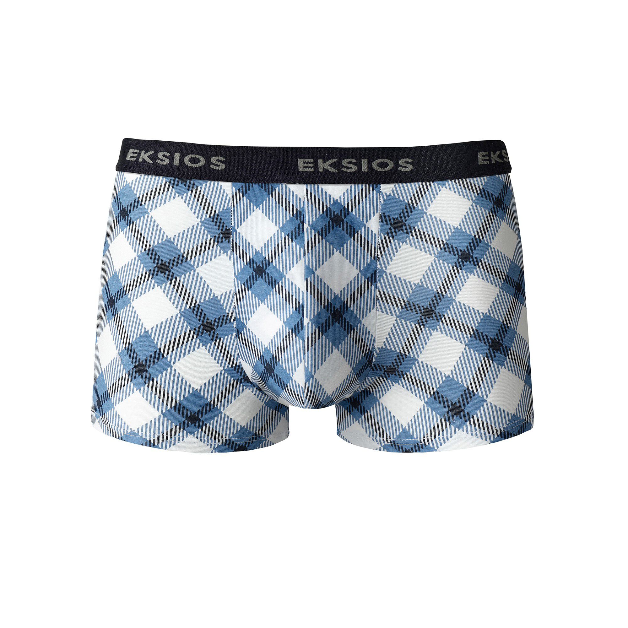 Boxer carreaux élastiqué fantaisie