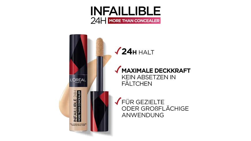 L'ORÉAL PARIS Infaillible More Than Concealer 11 ml 320 - Porcelain