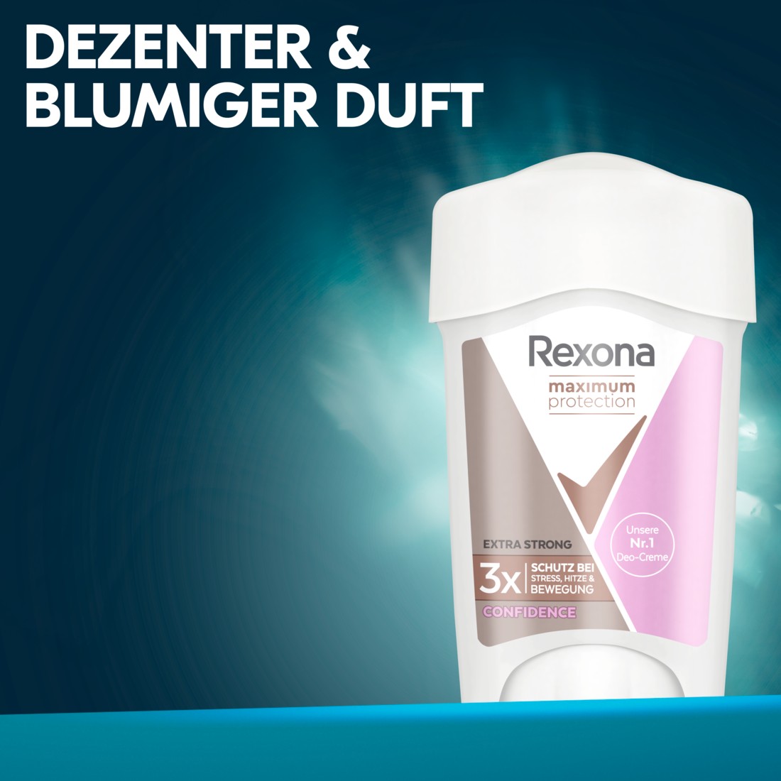 Anti-Transpirant Cremestick Maximum Protection Confidence