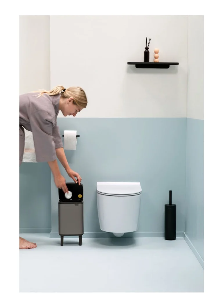 Brabantia Bo Hi waste bin 4 liters with plastic inner bucket
