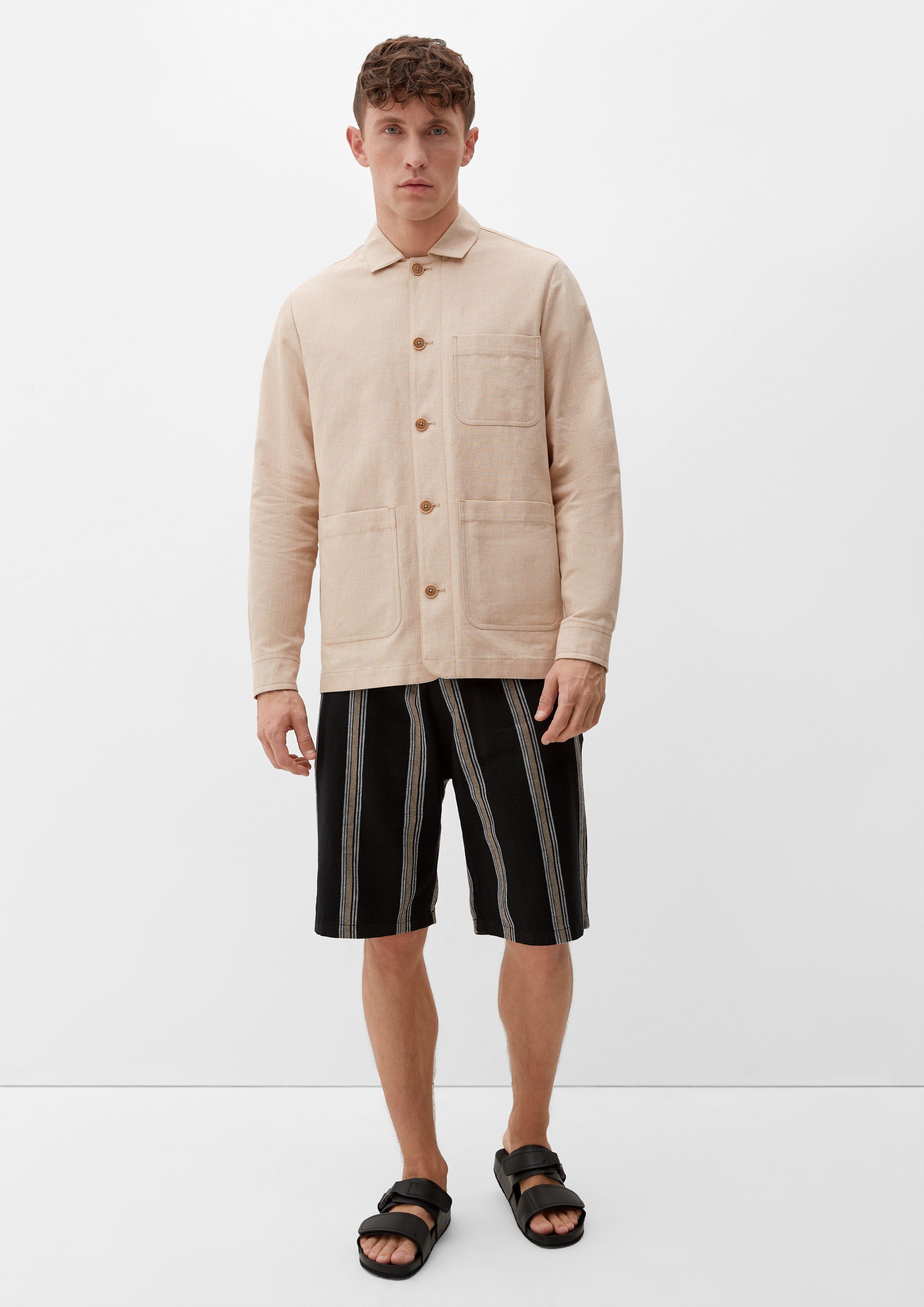 Overshirt aus Leinenmix  2132137-84W1