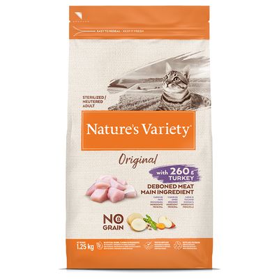 Nature's Variety Original No Grain Sterilised Truthahn