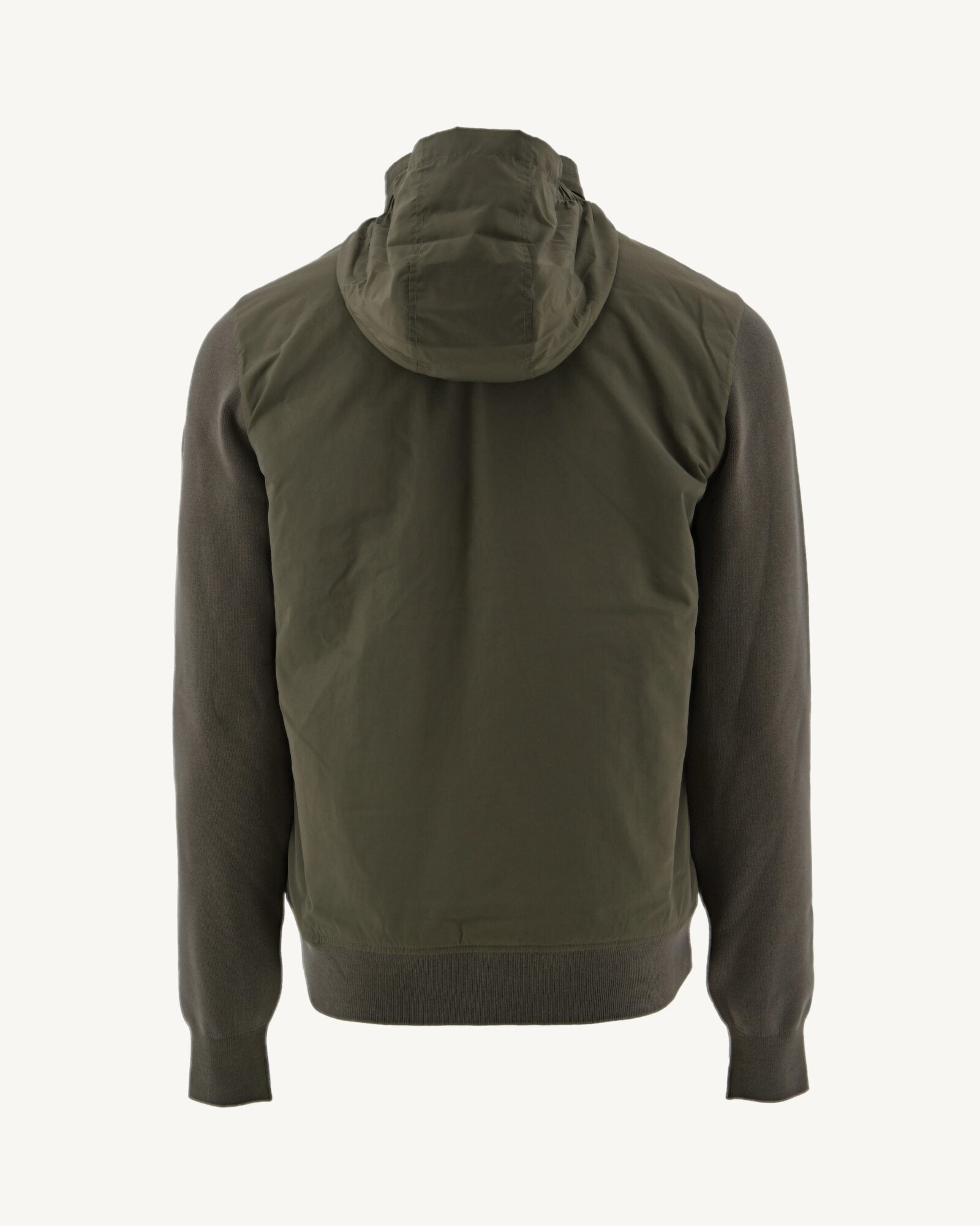 Veste à capuche bi-matière Army Bardenas