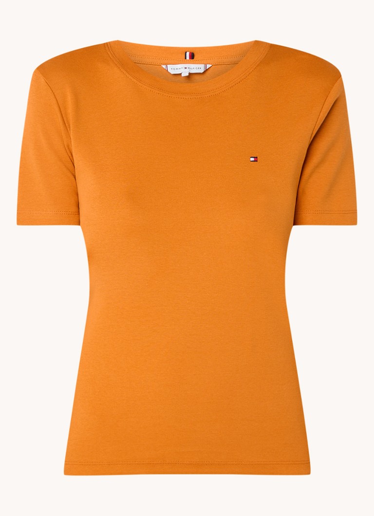 Tricou Tommy Hilfiger Cody cu logo brodat
