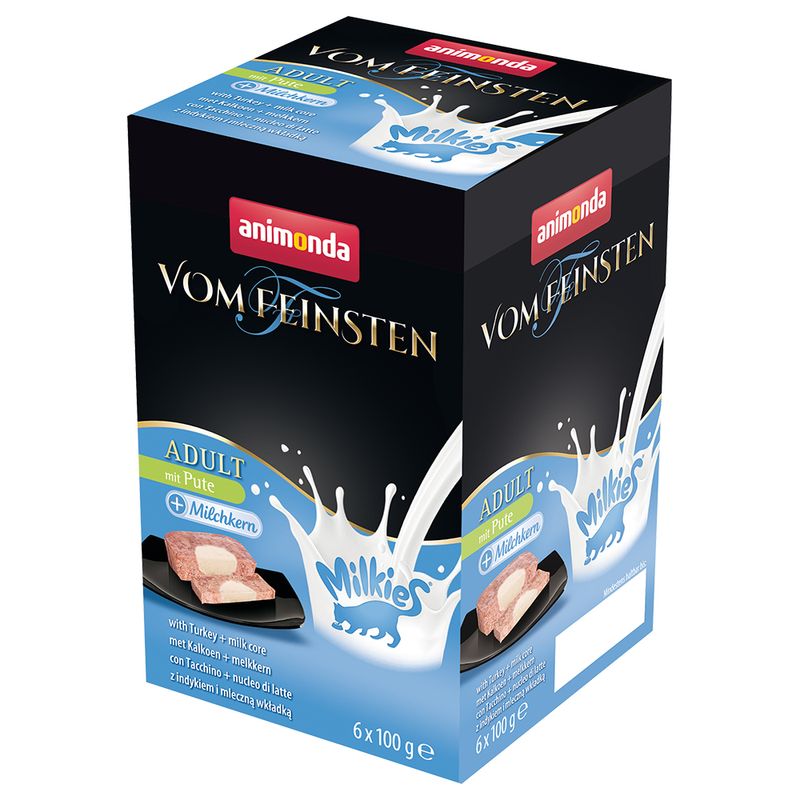 animonda Vom Feinsten Adult Milkies 6 x 100 g