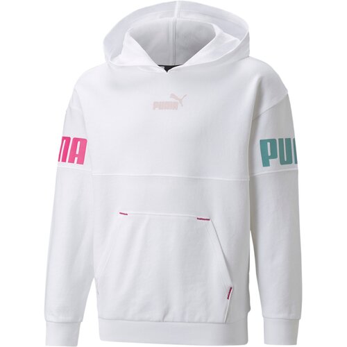 KINDER KAPUZENSWEAT PUMA POWER COLORBLOCK HOOD
