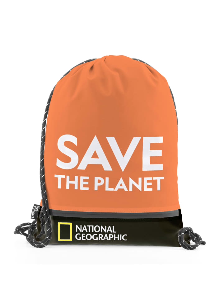 National Geographic Turnbeutel Saturn in Orange günstig kaufen onesize