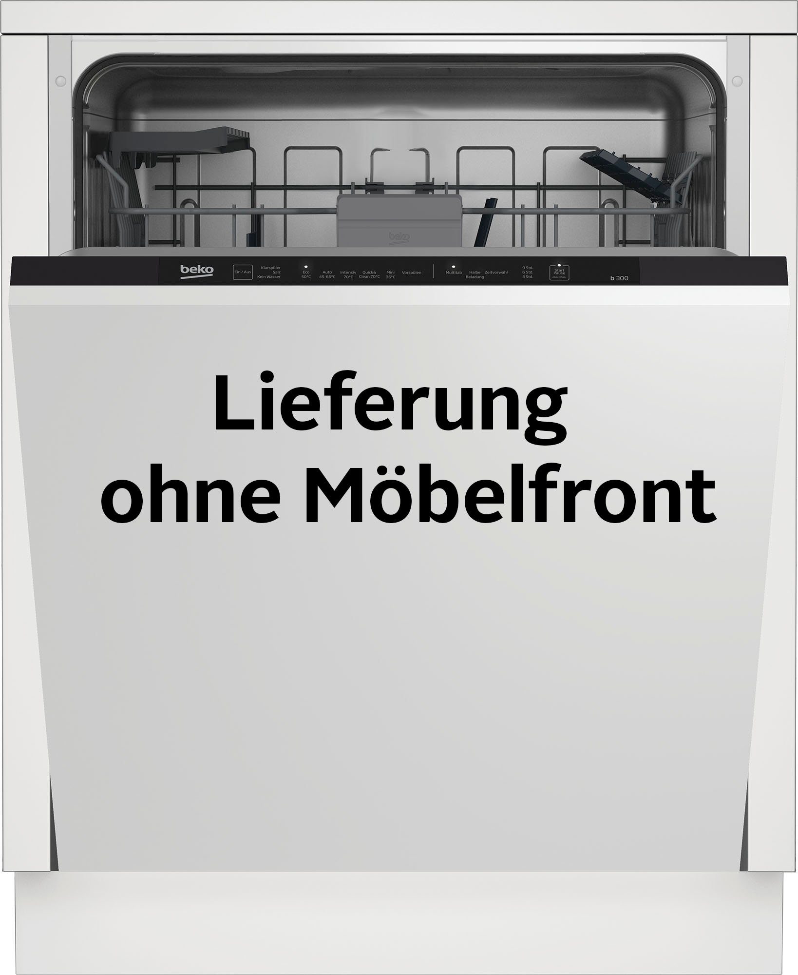 BEKO vollintegrierbarer Geschirrspüler, BDIN16O30 7677301677, 14 Maßgedecke