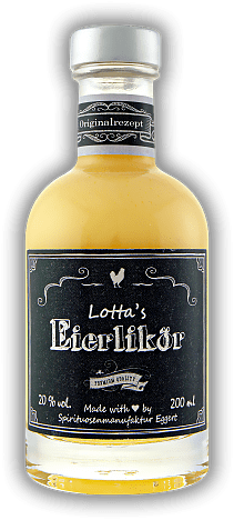Lotta's Eierlikör 0,2 Liter Lotta's Eierlikör 0,2 Liter  0,2	 Liter - Vol 20%