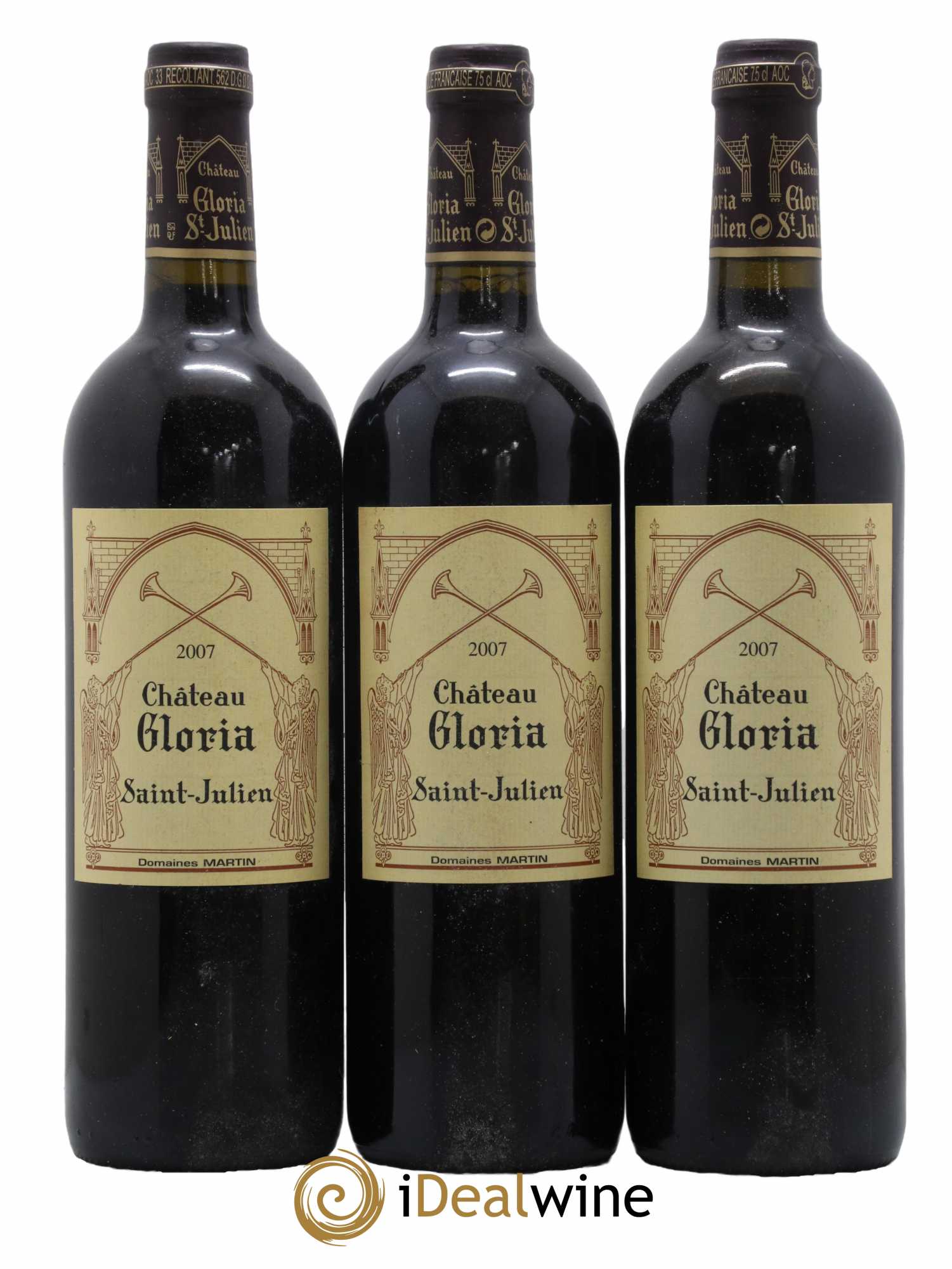 Château Gloria  2007 - Lot de 6 Bouteilles