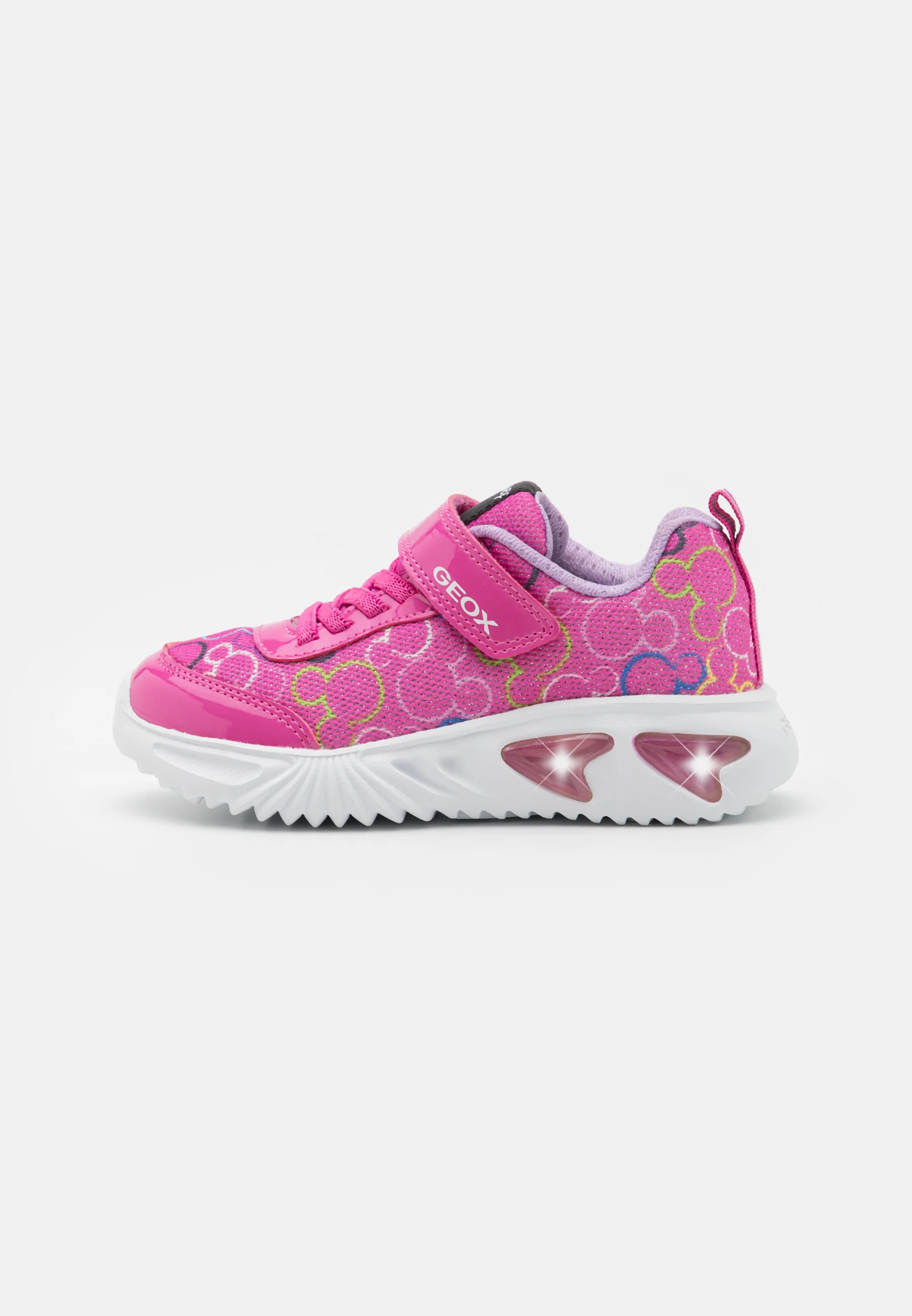 Geox DISNEY CLASSIC ASSISTER GIRL LIGHTS - Zapatillas bajas