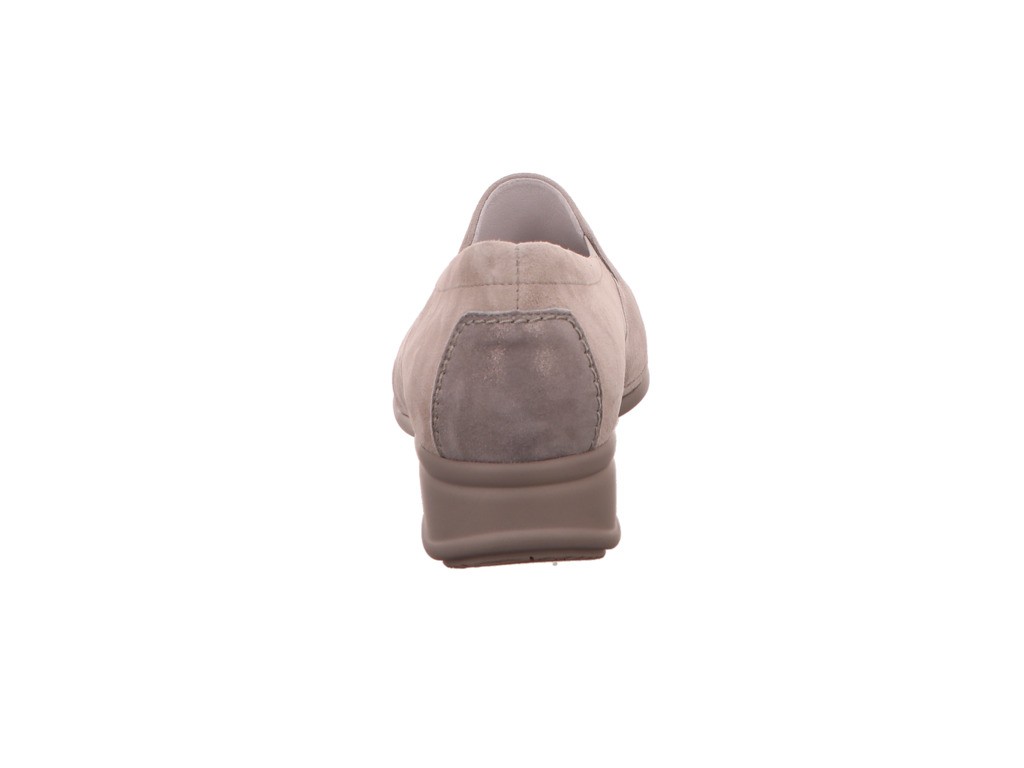 SEMLER Komfort Slipper grau Semler R1635 perle