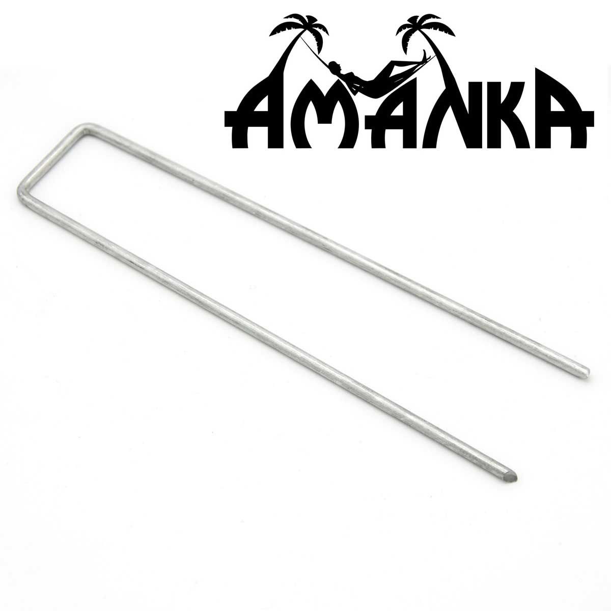 AMANKA 100 Stahl Bodennägel