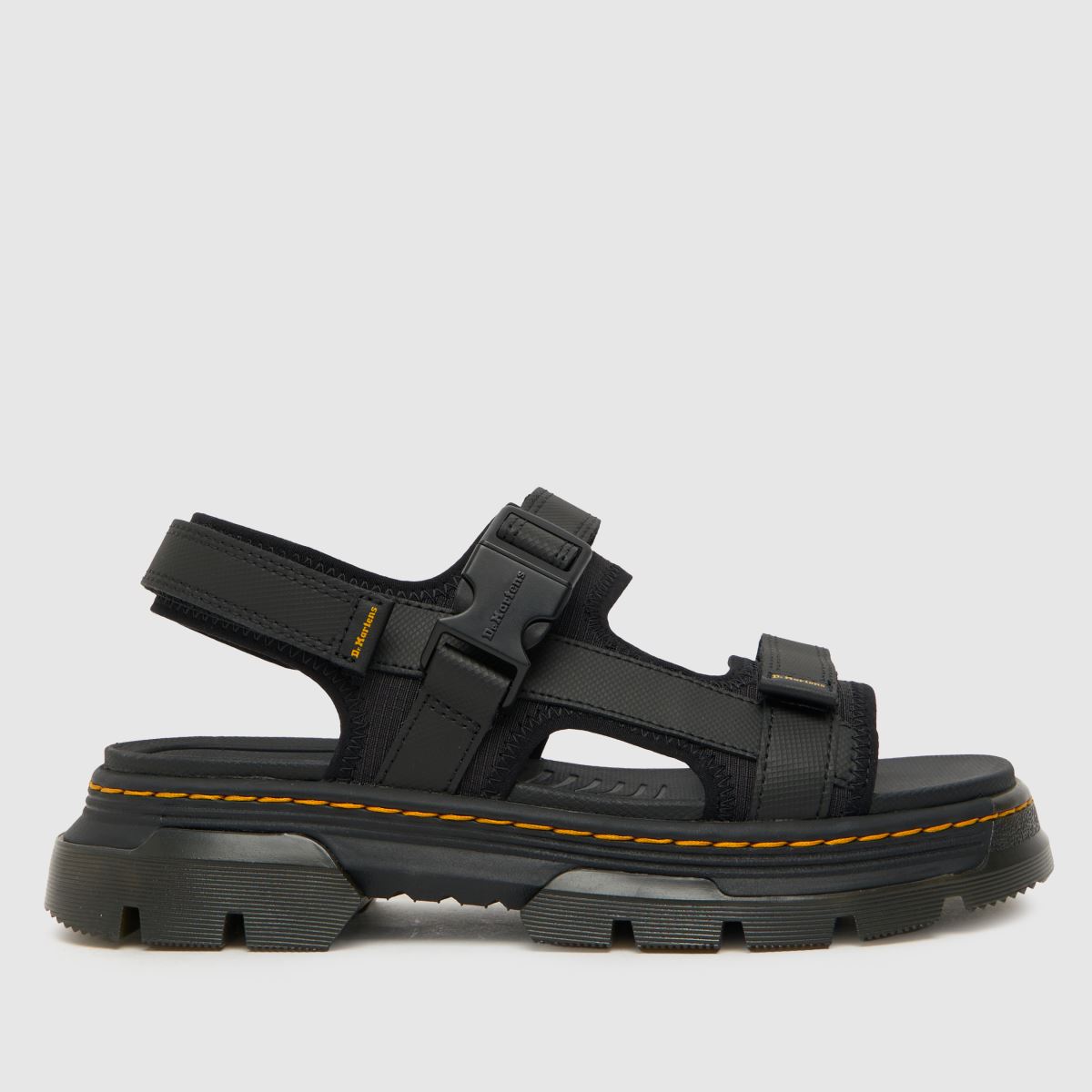 Dr. Martens Forster szandálok fekete színben