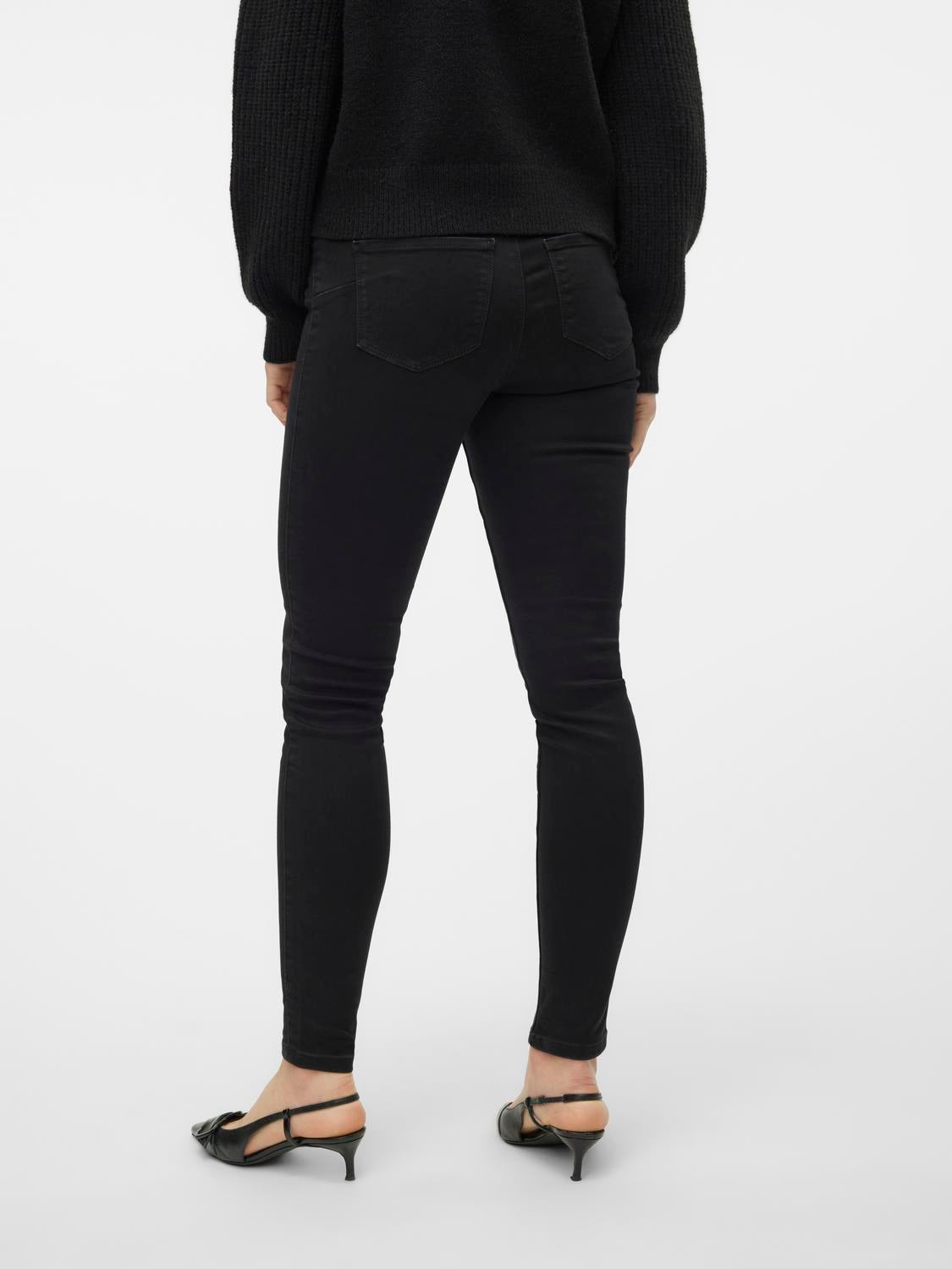 VMSOPHIA Hohe Taille Skinny Fit Jeans
