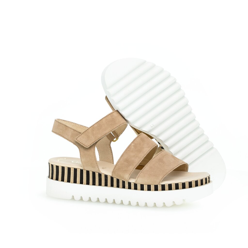 Gabor fashion Plateau Sandale braun