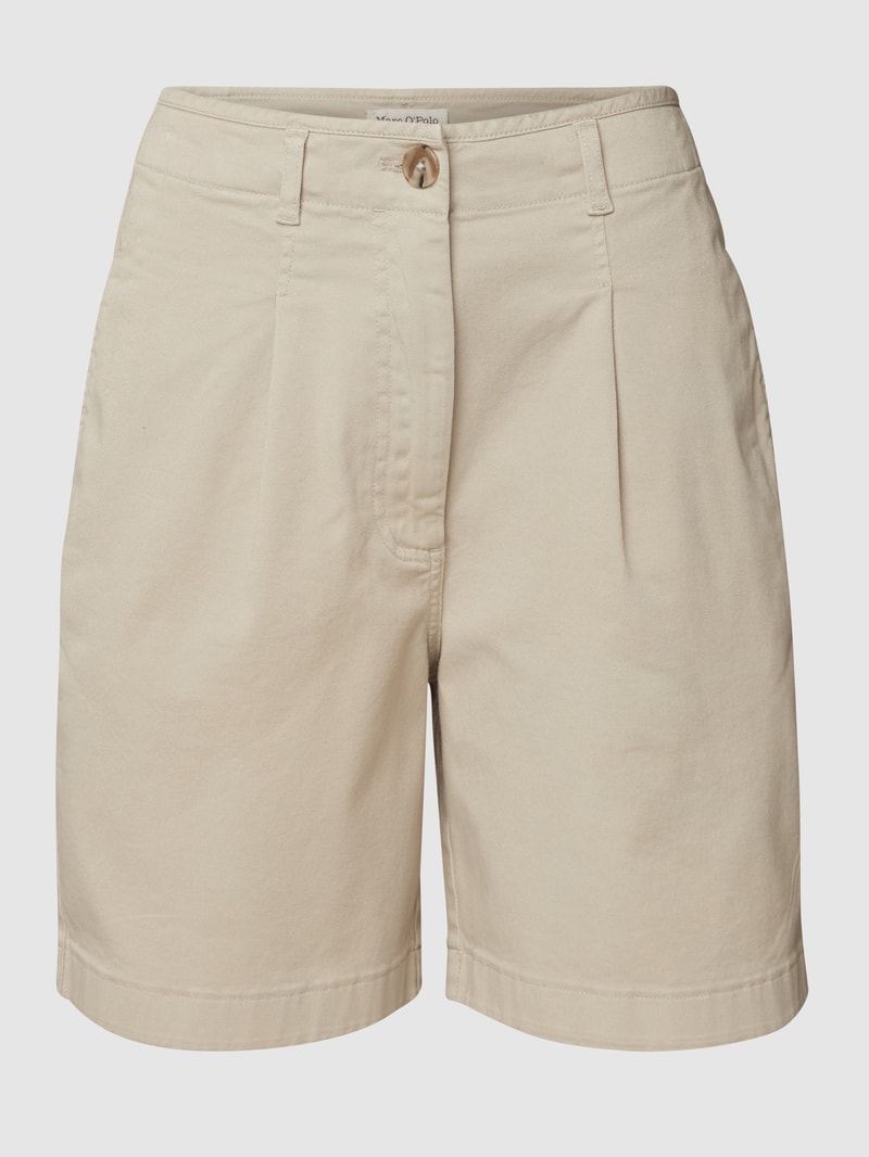 Bermudas mit Eingrifftaschen in taupe